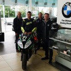 Ahern’s BMW support local motorcycle racer at this weekend’s Dunlop Masters Irish Superbikes
