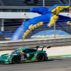 Michael Fassbender scored first European Le Mans Series podium in final race of the year