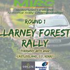 Further details of the Killarney Forestry Rally released