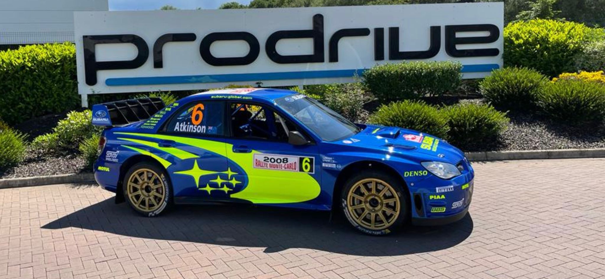 A very special car restored to its 2008 Rallye Monte Carlo