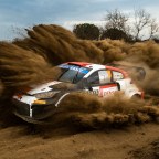 Tyrone co-driver Aaron Johnston in podium fight on Safari Rally