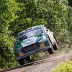History-making John Coyne finishes World Rally Championship event at 73