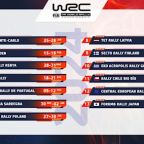 BREAKING: 2024 World Rally Championship calendar revealed
