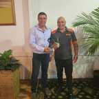 Noel Moloney presented with New Zealand championship awards