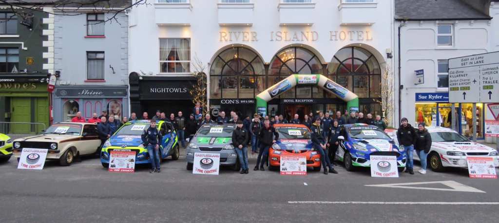 Bumper entry for Castleisland-based Forestry rally on Sunday