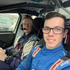 Rally Academy’s McBride masters slippery Killarney Forestry Rally