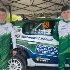 Sensational fifth-place finish for Jack Brennan on European Rally Championship debut