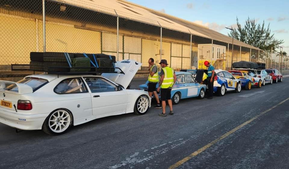 Rick Smith Rally Mick Smith’s rally car has arrived in Barbados – Kerry Motorsport News