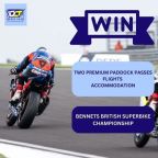 Chance to win free trip to any round of British Superbike championship with Darragh Crean
