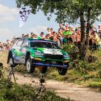 McErlean third in WRC2 after stellar opening day at Rally Poland