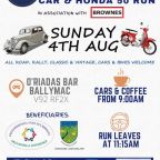 Ballymac Vintage run launch on Monday evening – all welcome
