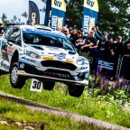 Irish co-drivers Treacy and Hoy work  together ahead of Rally Estonia