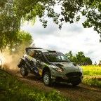 Motorsport Ireland Rally Academy crews on TET Rally Latvia