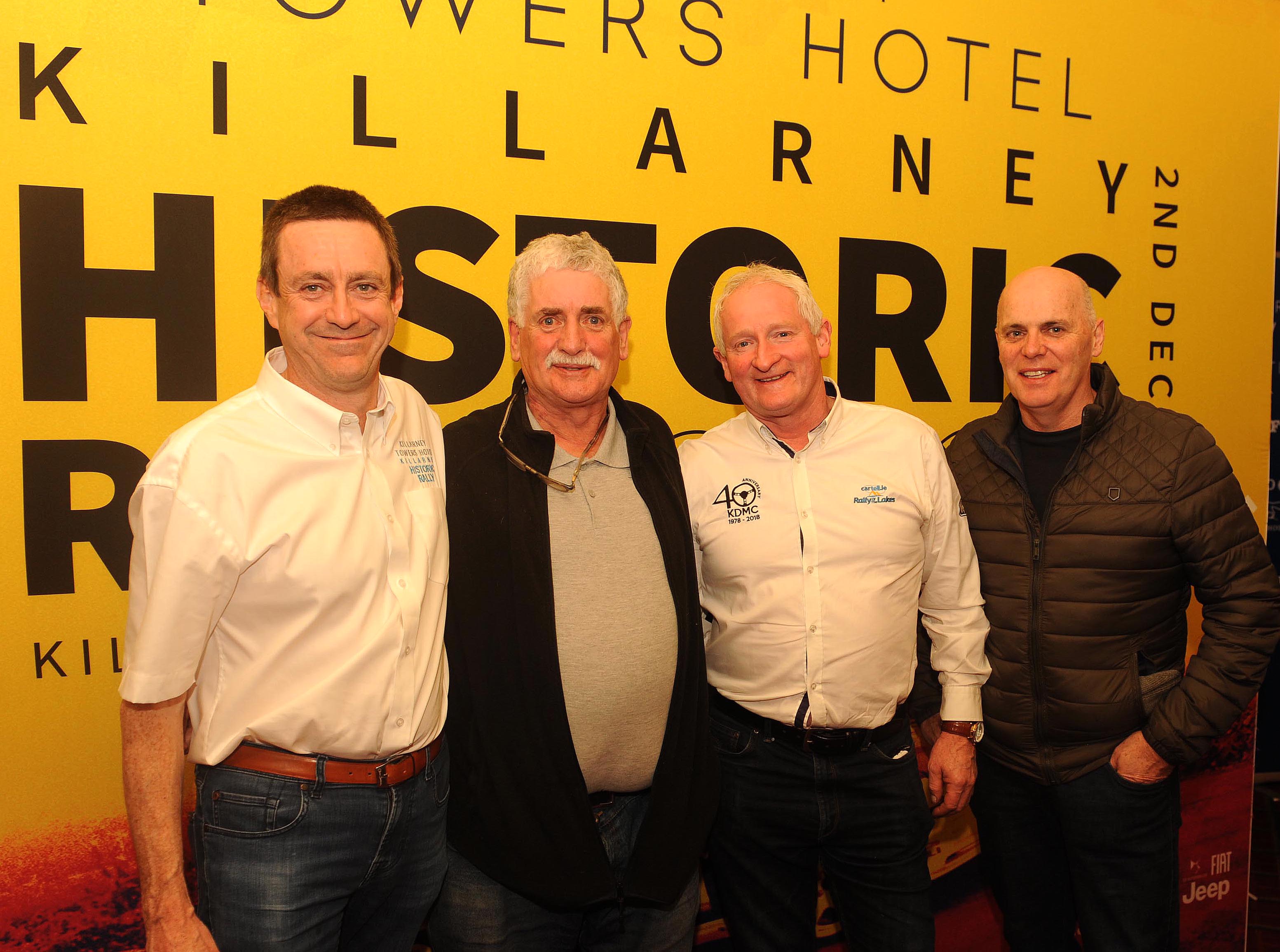 Pictured at the launch of the 2023 rally were Alan Ring (O’Donoghue ...