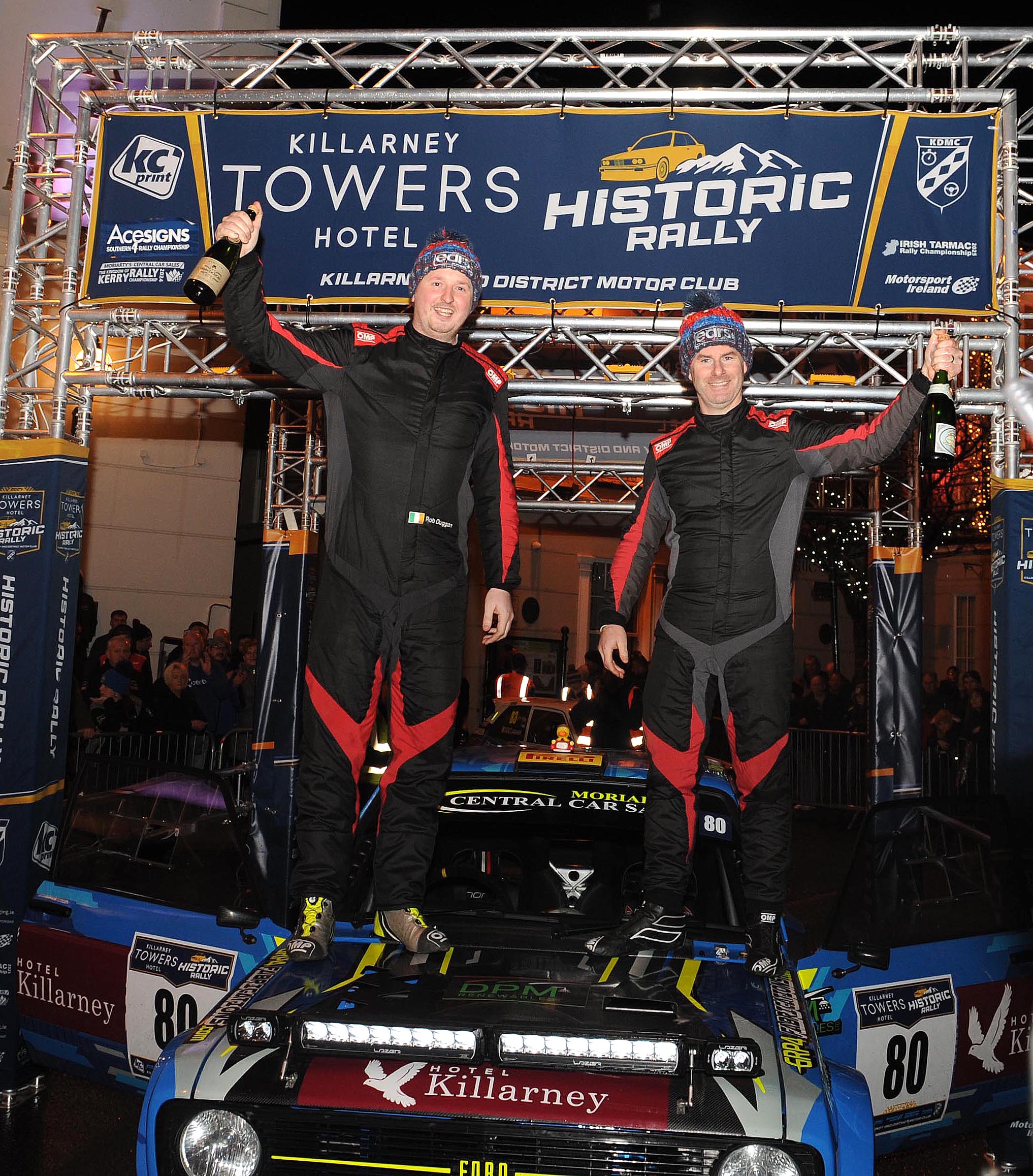 Killarney Rally One week ago – Killarney Historic Rally Finish Ramp and Prize-giving in ...