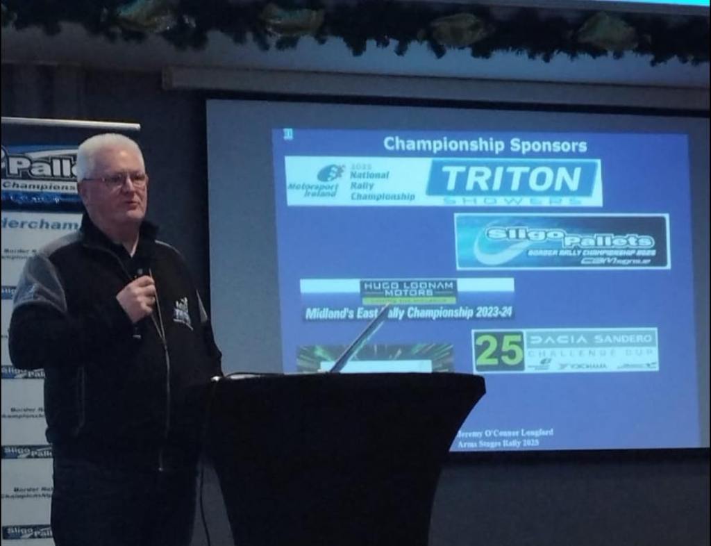 Longford Rally launch hints at 2025 National Rally Championship contenders