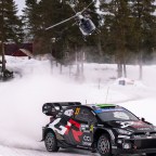 Welshman leads round two of the WRC as 9.1 seconds blanket the top five drivers.