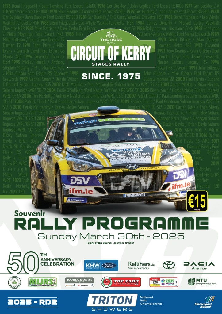  Rose Hotel Circuit of Kerry Official Programme Out Now!