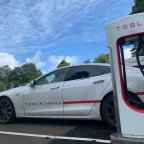 Tesla test drive event at Ballygarry Estate on Sunday