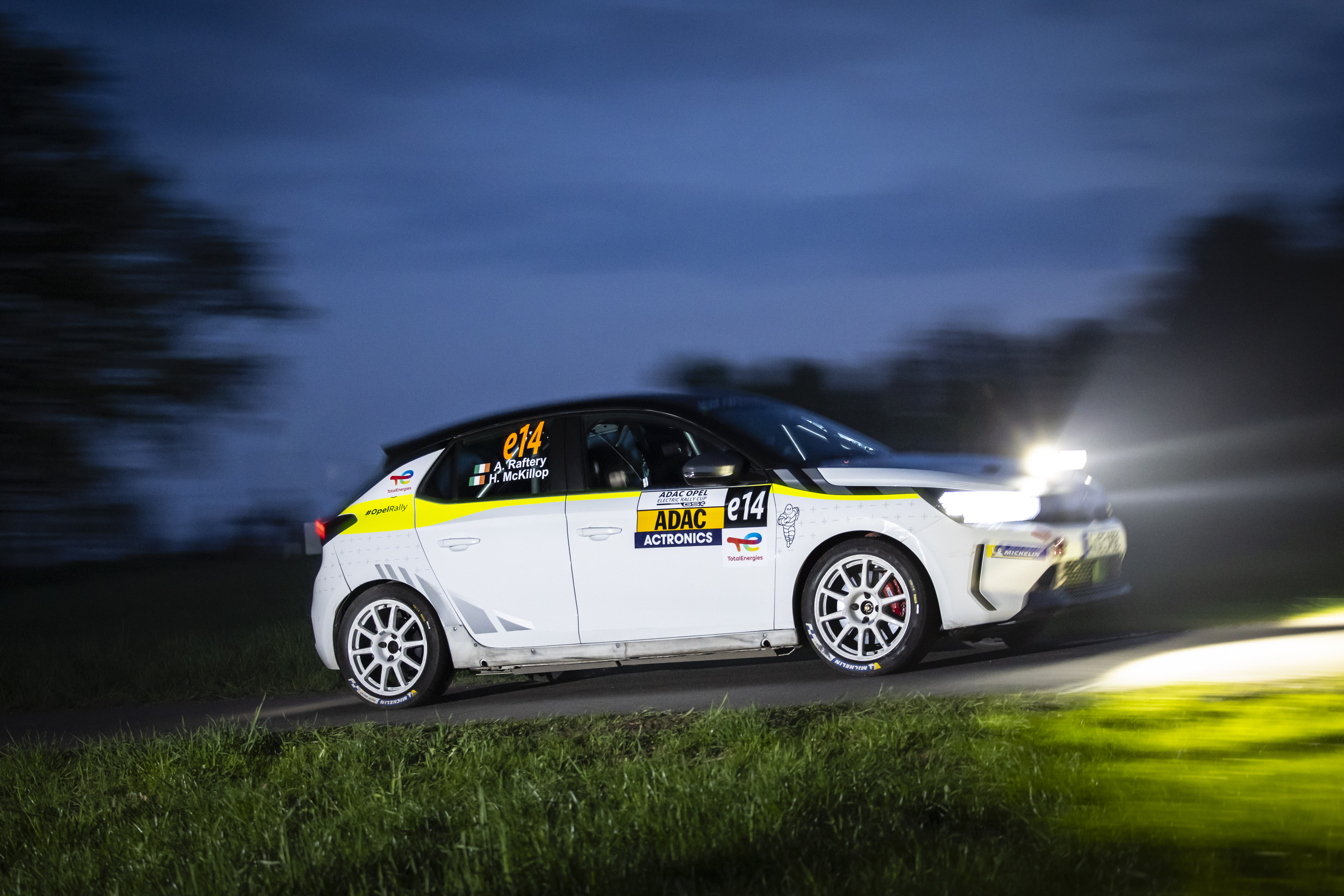 IRISH DRIVER AOIFE RAFTERY MAKING HISTORY BY DRIVING AN ELECTRIC RALLY ...