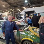 Mick Smith Drives Iconic Rover Metro at Historic Rally Festival