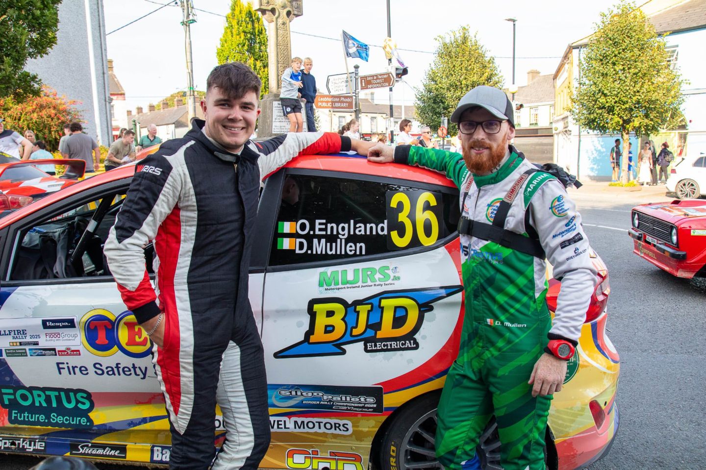 Cavan-based rally driver Oran England will officially launch his 2026 ...