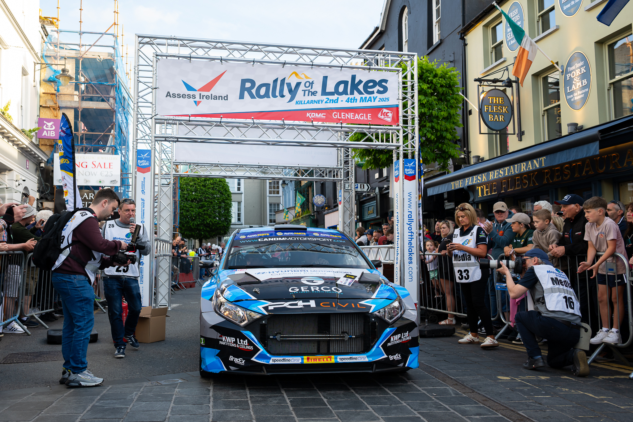 Assess Ireland Rally of the Lakes start ramp to go ahead on Main Street ...