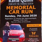 Car  run to honour Katie Quinn on Sunday (June 7)