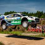 Top ten finishes for Irish crews on tricky Rally Estonia