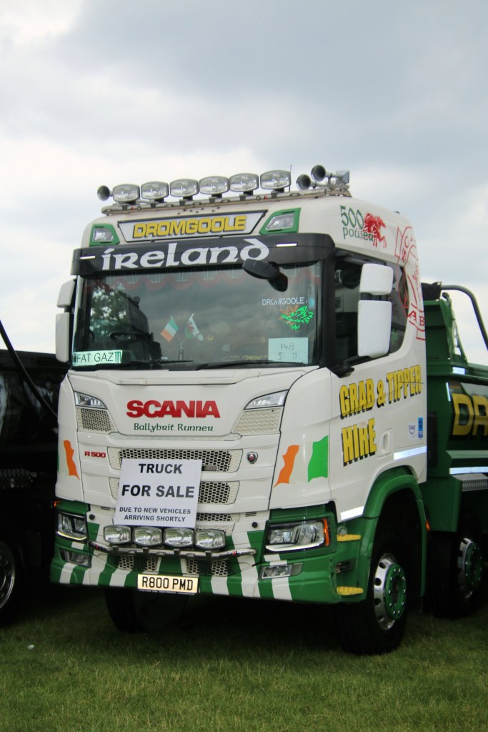 Major vintage truck display set for Killarney