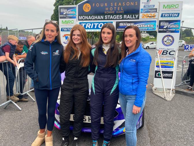 Unprecedented Female Entry for Bluebird Care Galway Summer Rally